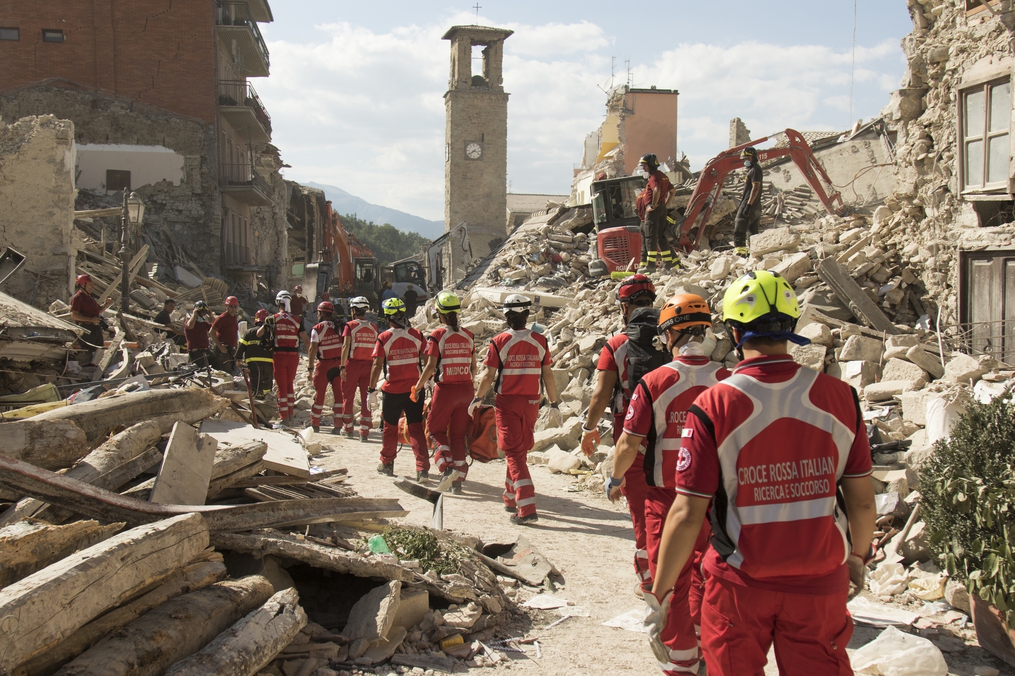 Earthquake in Italy aftermath assessment for EMERCOM (Russia) (30.08.16)